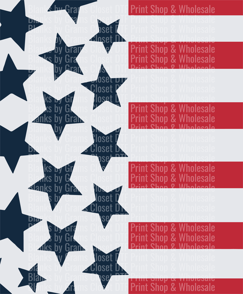 American Flag Stars and Stripes Patriotic Red White Blue