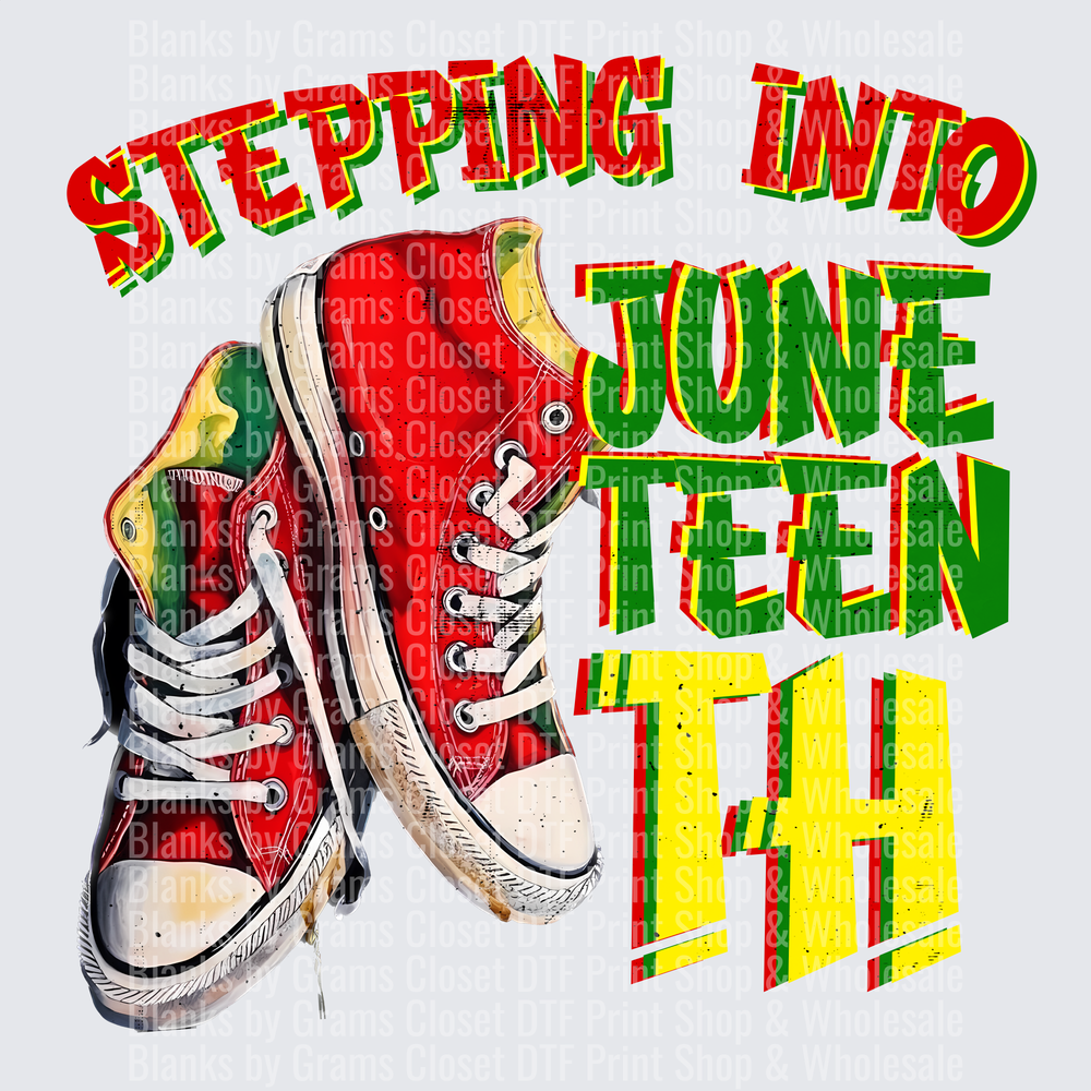 Stepping Into Juneteenth Red Converse Sneakers Design