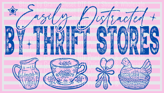 Easily Distracted By Thrift Stores Vintage Shopping Design