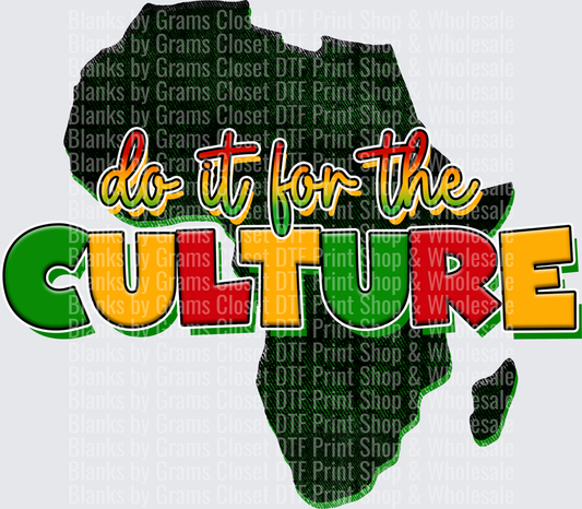 Do It For The Culture Africa Map Design