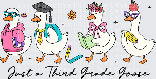 Just a Third Grade Goose Back to School Geese Squad